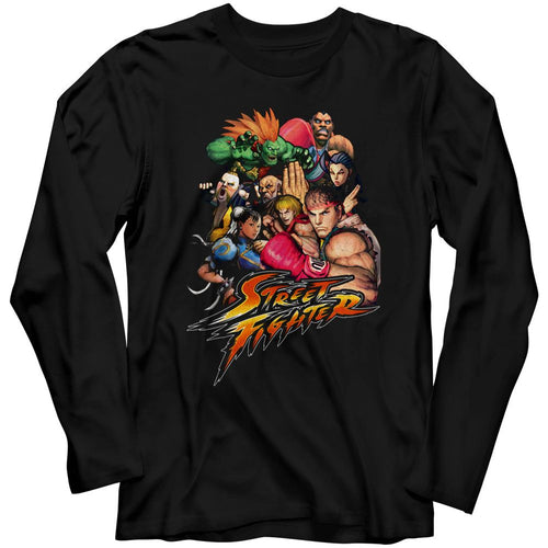 Street Fighter Long Sleeve T-Shirt - Stftr