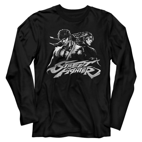 Street Fighter Long Sleeve T-Shirt - Two Dudes