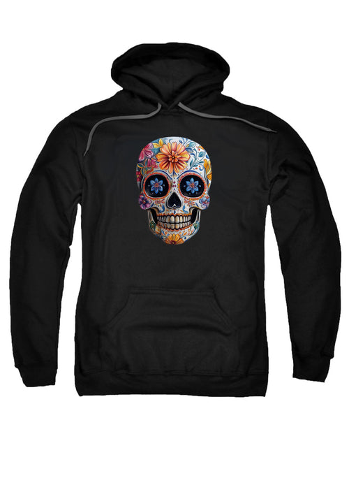 Black Sugar Skull Hoodie