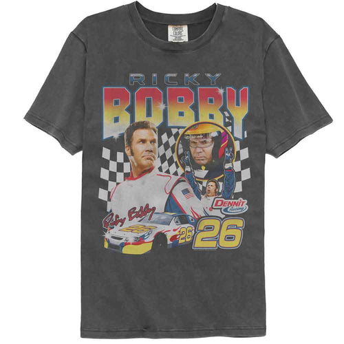 Talladega Nights Comfort Colors T-Shirt - Talladega Nights Three Photo Racing