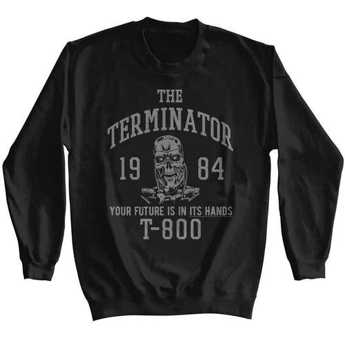 The Terminator Long Sleeve Sweatshirt - Terminator Varsity Style