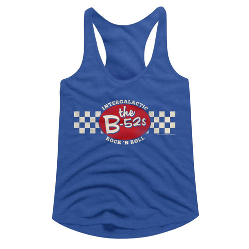 The B-52's Ladies Racerback - Intergalactic Rock