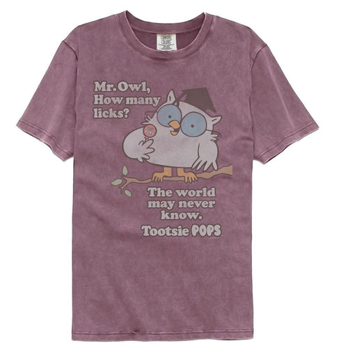 Tootsie Pop Comfort Colors T-Shirt - Tootsie Pops How Many Licks