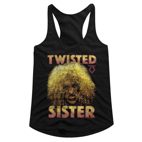 Twisted Sister Ladies Racerback - Dee Snider