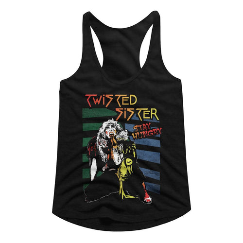 Twisted Sister Ladies Racerback - Stay Hungry