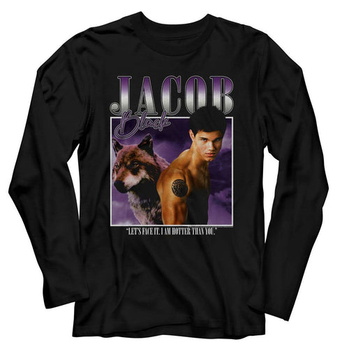 Twilight Long Sleeve T-Shirt - Two Images Jacob