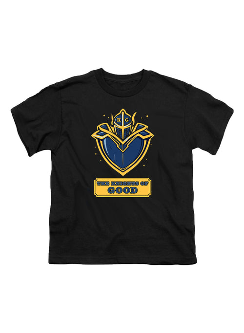 Black The Knights of Good Logo Youth/Toddler T-Shirt