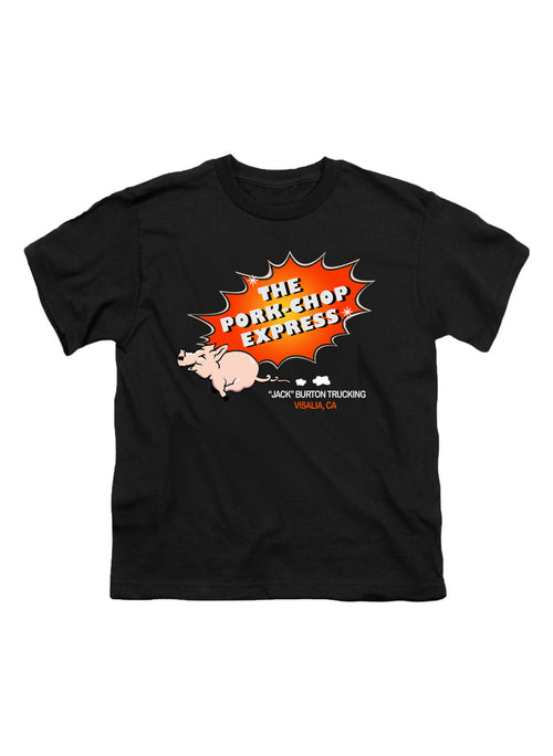 Black The Pork Chop Express Youth/Toddler T-Shirt