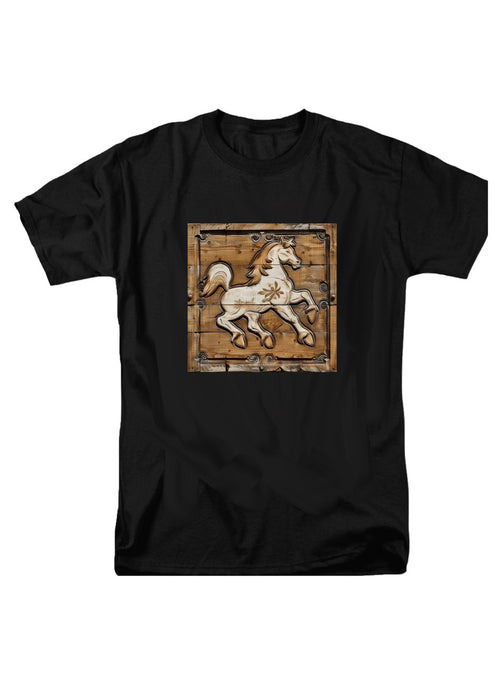 Black The Prancing Pony T-Shirt