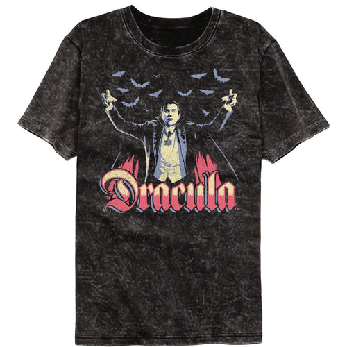 Dracula Mineral Wash T-Shirt - Multitone Dracula