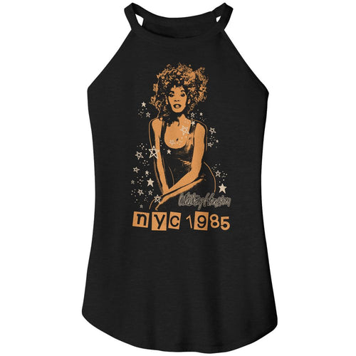 Whitney Houston Ladies Rocker Tank - NYC 1985