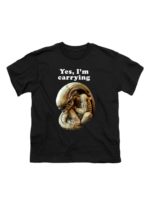 Black Yes, I'm Carrying Youth/Toddler T-Shirt