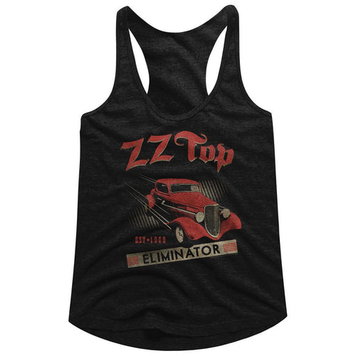 ZZ Top Ladies Racerback - Est 1969