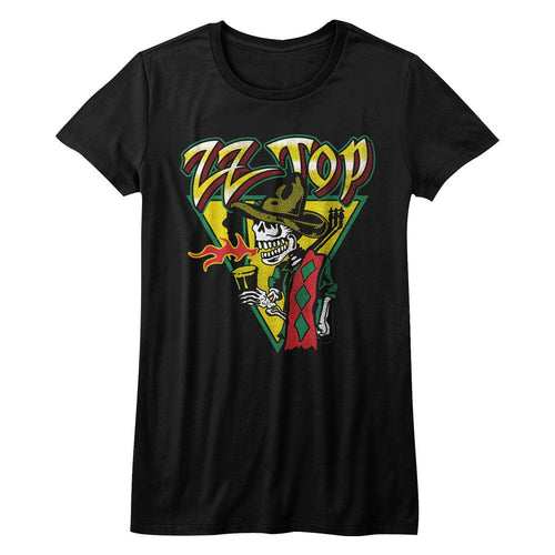 ZZ Top Ladies T-Shirt - Dia de los Mescalera