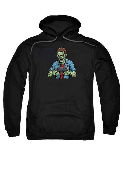 Black Zombie Gamer Hoodie