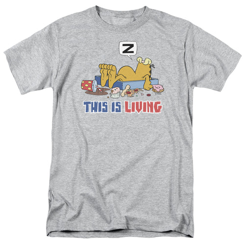 Garfield This Is Living T-Shirt