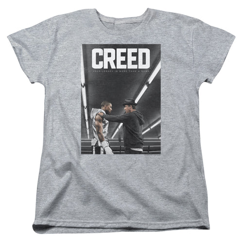 Creed Poster Womens T-Shirt