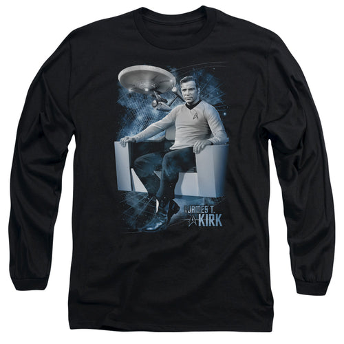 Star Trek Captain's Chair Long Sleeve T-Shirt
