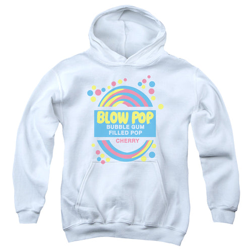 Blow Pop Cherry Label Youth Hoodie