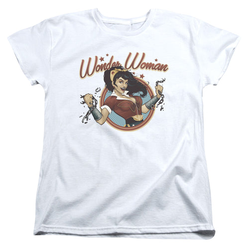 Justice League Wonder Break Womens T-Shirt