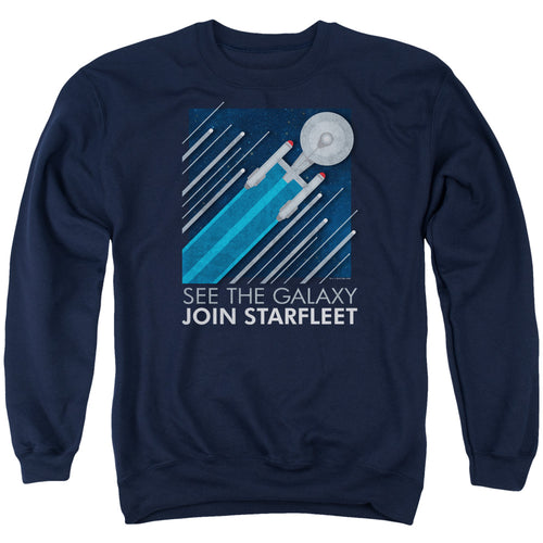 Star Trek Starfleet Recruitment Poster Crewneck Sweatshirt