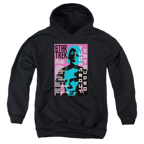 Star Trek Juan Ortiz Turnabout Intruder Black Youth Hoodie
