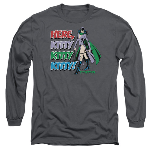 DC Comics Here Kitty Long Sleeve T-Shirt
