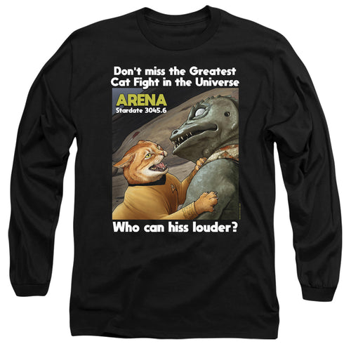 Star Trek Cats Arena Cat Fight Long Sleeve T-Shirt