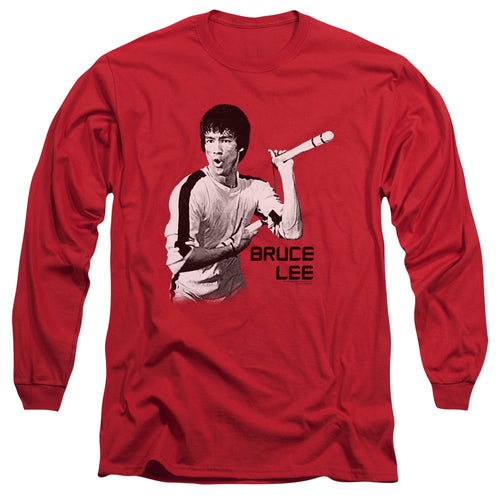 Bruce Lee Nunchucks Long Sleeve T-Shirt