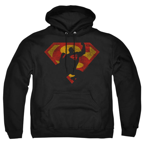 Superman S Shield Knockout Pullover Hoodie