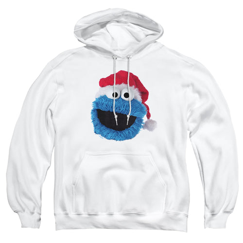 Sesame Street Cookie Monster Christmas Hat Pullover Hoodie
