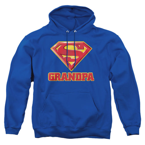 Superman Super Grandpa Pullover Hoodie