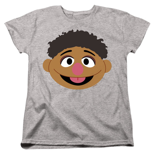 Sesame Street Tamir Face Womens T-Shirt