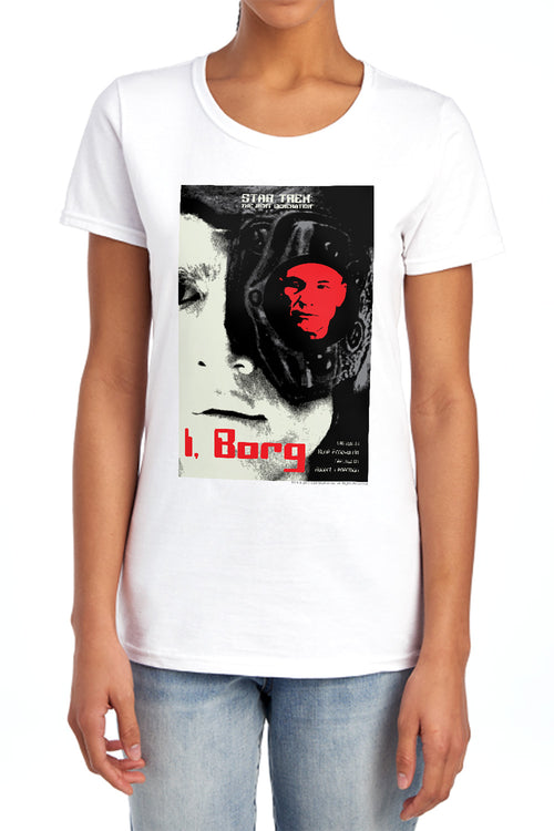Star Trek I Borg Womens T-Shirt