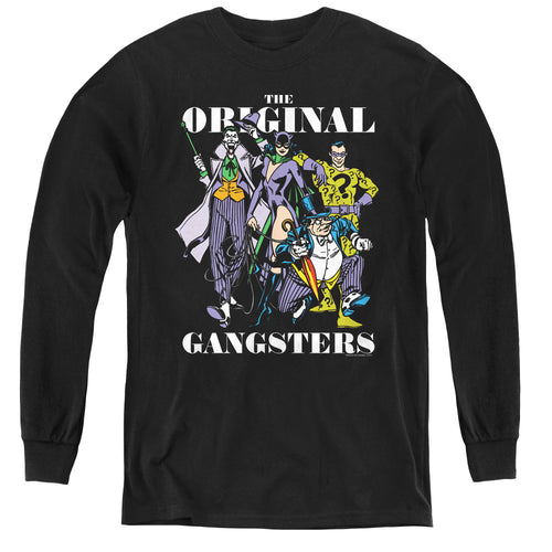 DC Comics Original Gangsters Youth Long Sleeve T-Shirt