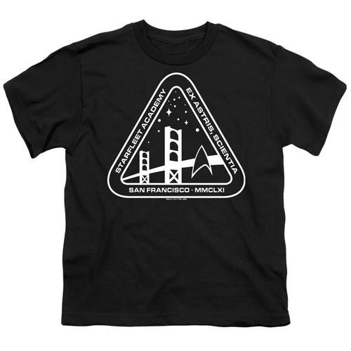 Star Trek White Academy Logo Youth/Toddler T-Shirt