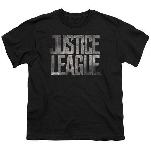 Justice League Metal Logo Youth/Toddler T-Shirt