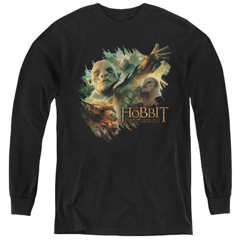 The Hobbit Baddies Youth Long Sleeve T-Shirt