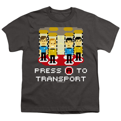 Star Trek Press A to Transport Youth/Toddler T-Shirt