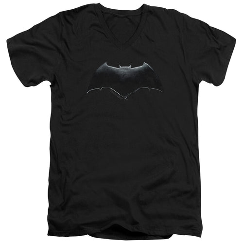 Justice League Batman Logo V-Neck T-Shirt