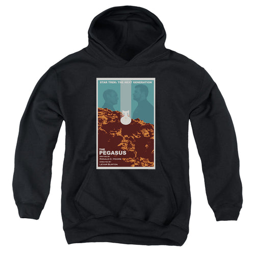 Star Trek The Pegasus Black Youth Hoodie
