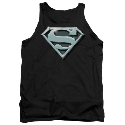 Superman Chrome Shield Tank Top