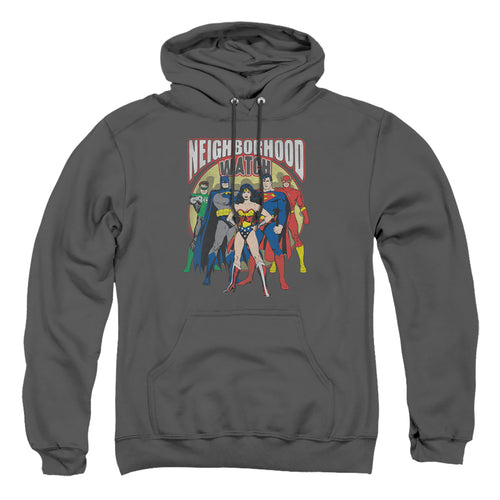 Justice League Neighborhood Watch Pullover Hoodie