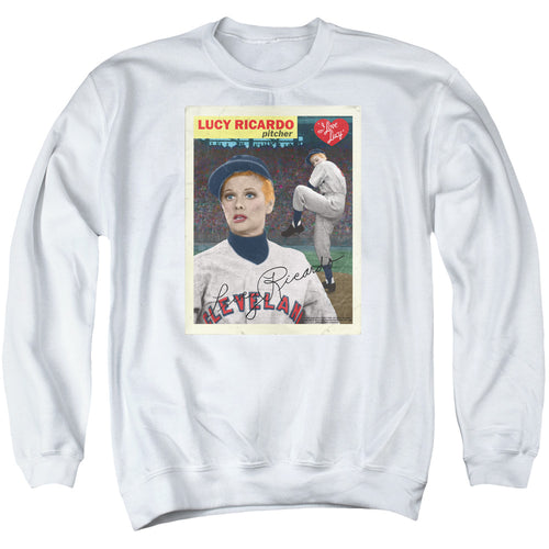 I Love Lucy Trading Card Crewneck Sweatshirt