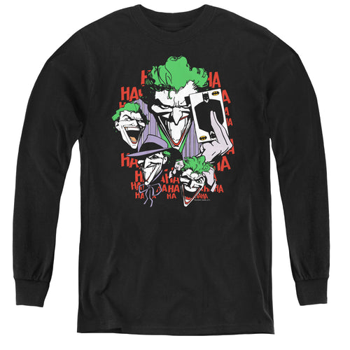DC Comics Four Of A Kind Youth Long Sleeve T-Shirt