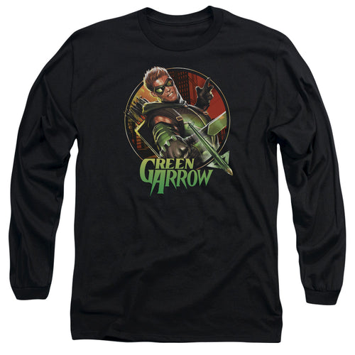 Justice League Sunset Archer Long Sleeve T-Shirt
