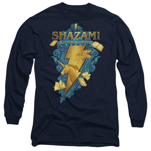 Shazam! Fury of the Gods Big Blue Seal Long Sleeve T-Shirt