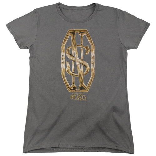 Fantastic Beasts Scamander Monogram Womens T-Shirt
