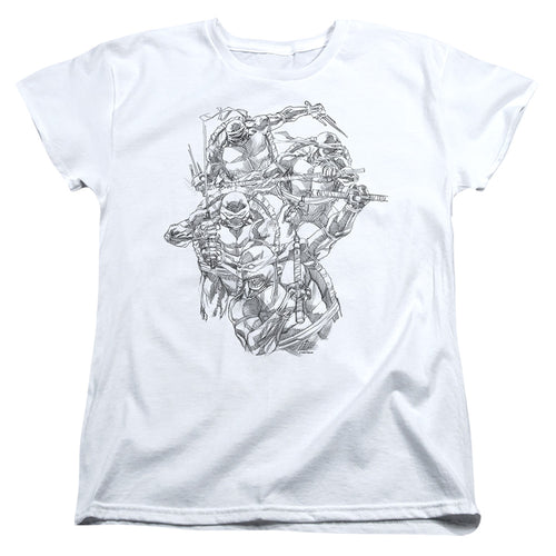 Teenage Mutant Ninja Turtles Shinobis Womens T-Shirt