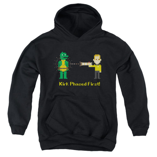 Star Trek Kirk Phased First Youth Hoodie